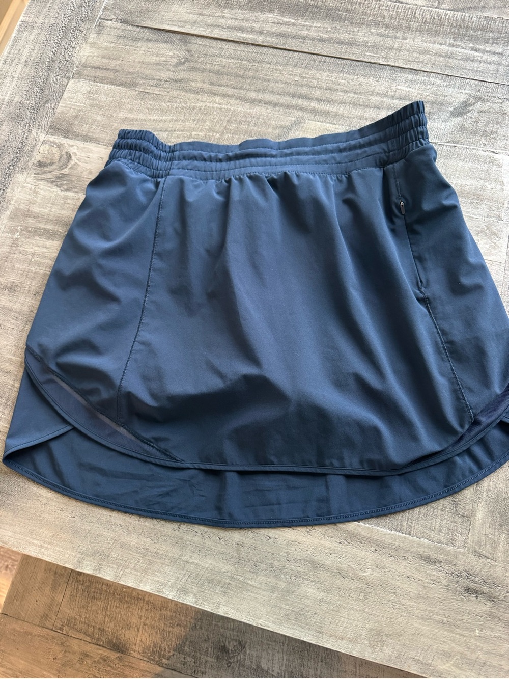 Lululemon Hottie Hot Navy Skort size 12